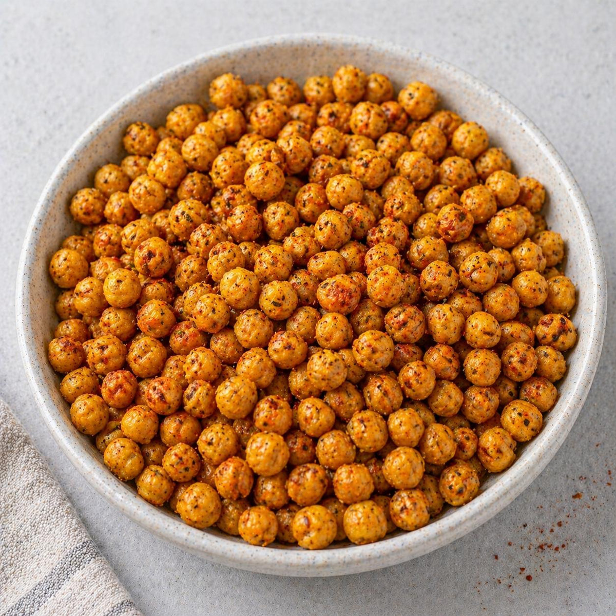Garbanzos Tostados con Especias Antiinflamatorias
