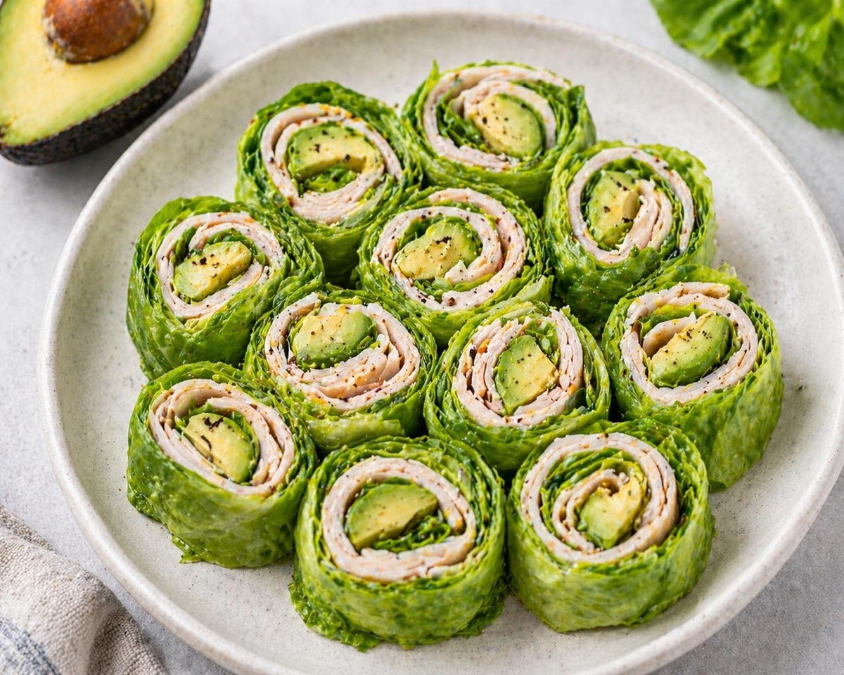Rollitos de Pechuga de Pavo con Aguacate